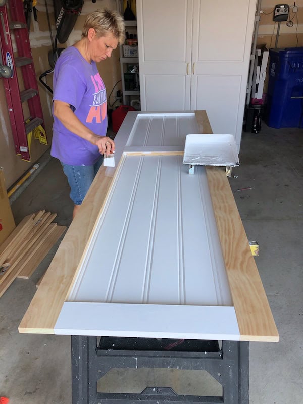 homemade pantry doors