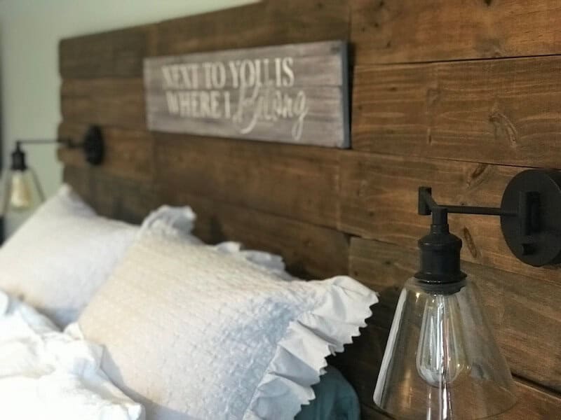 Organized master bedroom, organized by St. Louis professional organizing company