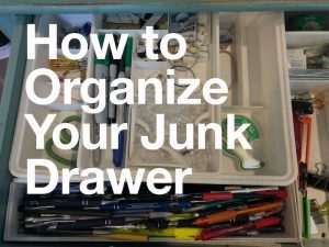 clean junk drawer