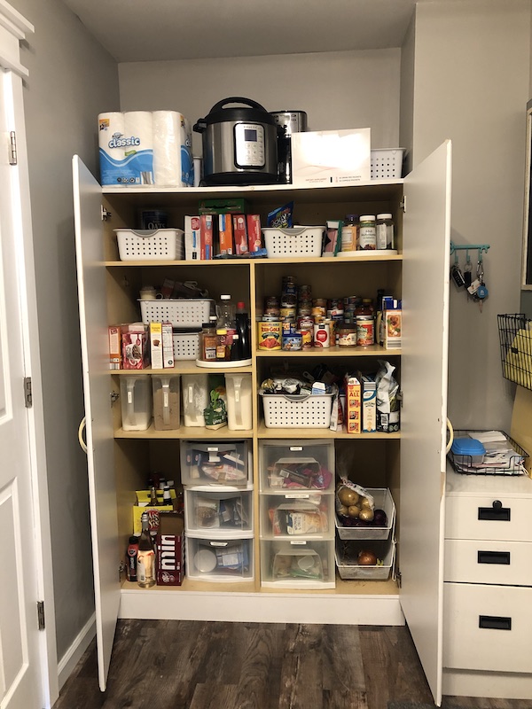 old pantry open