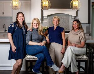 Top rated team of St. Louis professional home organizing experts; Katie, Mandy, Susan, and Trish